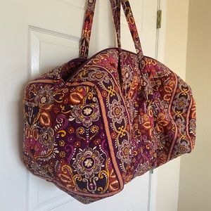 Vera Bradley Safari Sunset Extra Large Duffel Bag